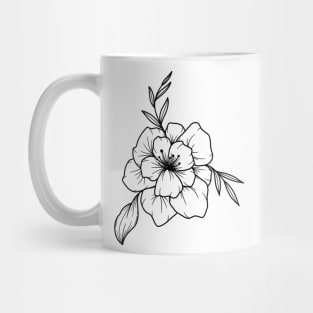 Simple Flower Mug